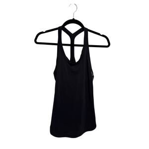Lululemon Tank Top Womens 6 Black Run Off-Route Racerback Mesh